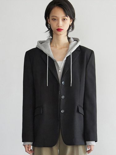 CLASSIC OVERSIZED JACKET BLACK - michikolondon - Modalova