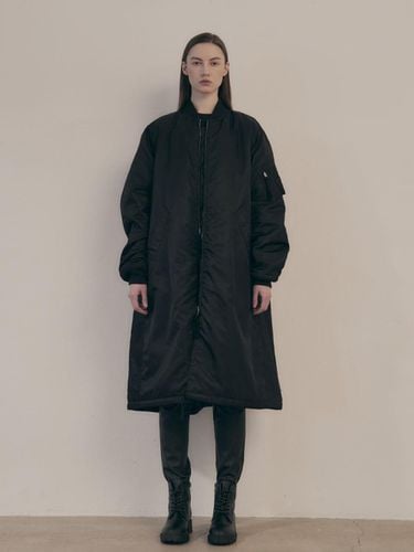 MA - 1 QUILTED LINING COAT (BLACK) - VIS A VIS - Modalova