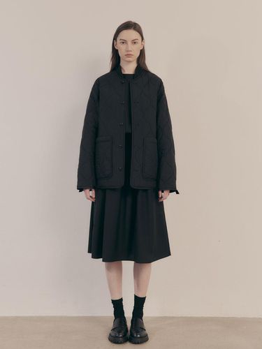 QUILED JACKET (BLACK) - VIS A VIS - Modalova