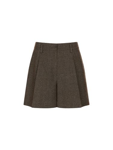 Wool blend one chin short pants OW4WLA280 - OLIVE DES OLIVE - Modalova