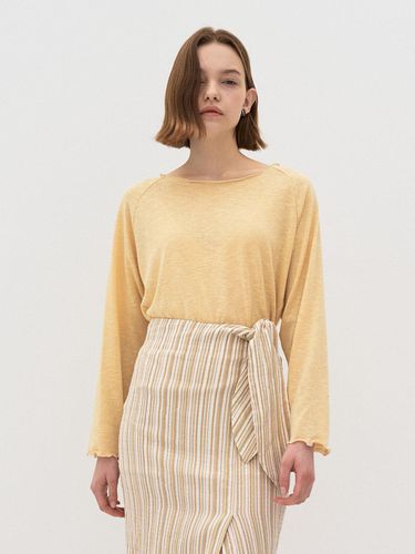 P Boat neck Sleeve Knit top - Et demain - Modalova