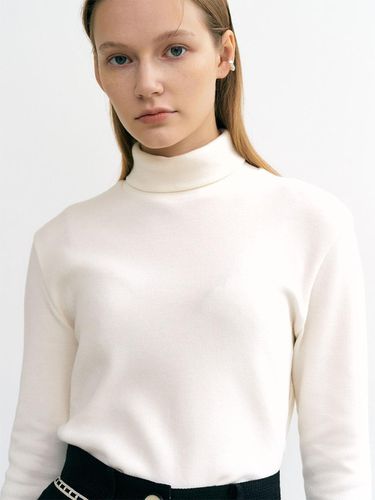 A Soft cotton turtleneck top () - Et demain - Modalova