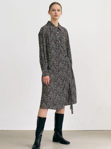 A Asymmetric shirt dress (Brown) - Et demain - Modalova