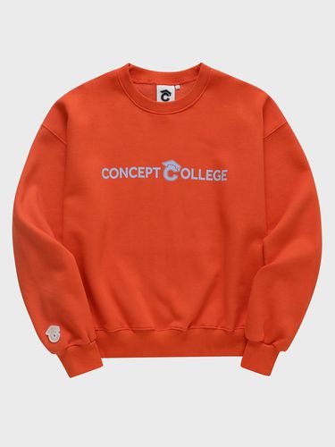 Turnover Line Logo Sweat Shirt - conceptcollege - Modalova