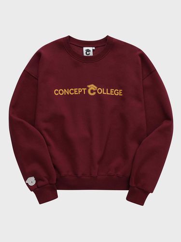 Basic Line Logo Sweat Shirt - conceptcollege - Modalova