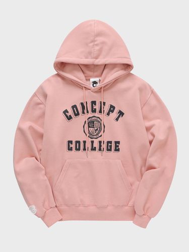 Classic Big Logo Indi pink Hoodie - conceptcollege - Modalova