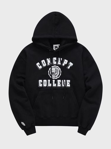 Classic Big Logo Black Hoodie / Hoodie [Universal - conceptcollege - Modalova