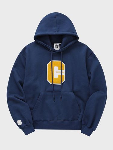 Mix C Patch Vintage Navy Hoodie / Hoodie [Universa - conceptcollege - Modalova