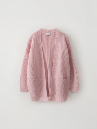 Cashmere Open Front Chunky Knit Cardigan [] - TERRE DE CASHMERE - Modalova