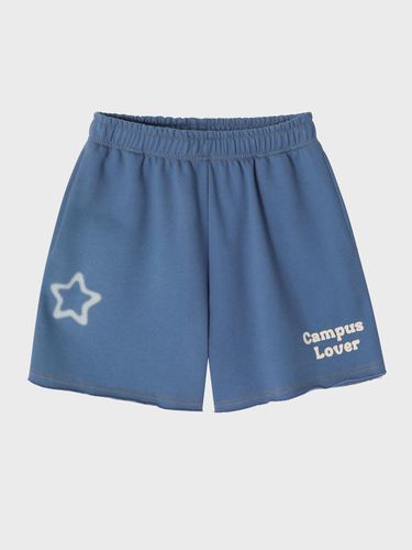 Campus Lover' Soft Sweat Shorts - conceptcollege - Modalova