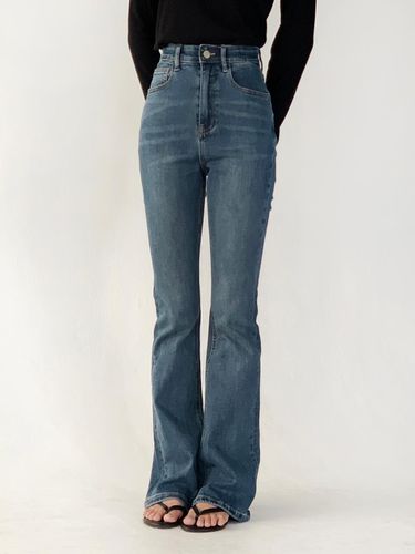 Slim Bootcut Denim Pants - AUBE UE - Modalova