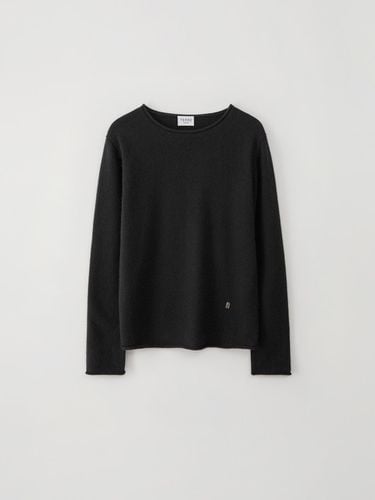 Cashmere Roll Neck Top Black - TERRE DE CASHMERE - Modalova