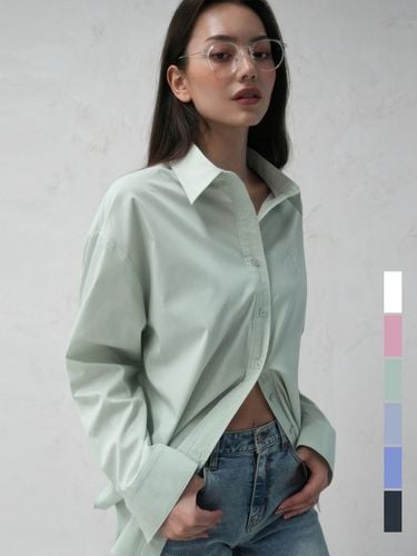 Mer Overfit Shirt - 6COL - vivacious - Modalova