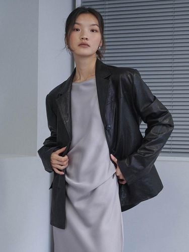 Leather Jacket - THE ANY - Modalova