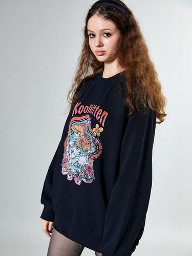 Mushroom Sweatshirt (BLACK) - koolkitten - Modalova