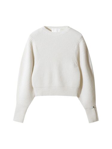 Volume Sleeve Sweater ()_D5WAW24103WHX - LE CASHMERE - Modalova