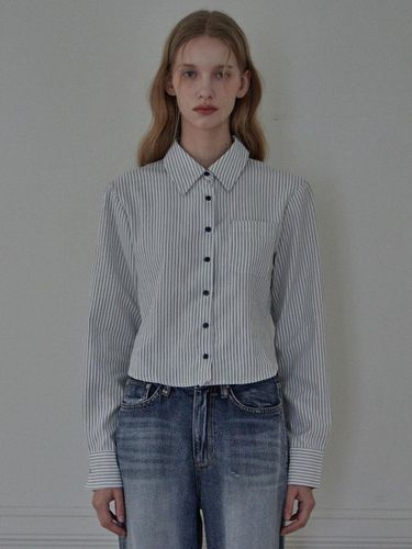 HOPE STRIPE LONG SHIRT_3COLORS - HAINT - Modalova