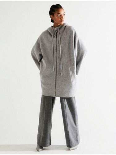 Wide Pants (Gray)_D5PAW24003GYX - LE CASHMERE - Modalova