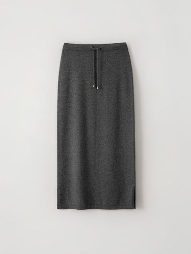 Cashmere essential skirt gray - TERRE DE CASHMERE - Modalova