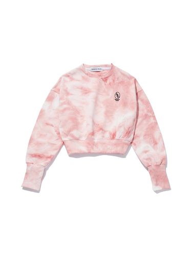 Women's cropped sweatshirt pink - Awesomestudio - Modalova