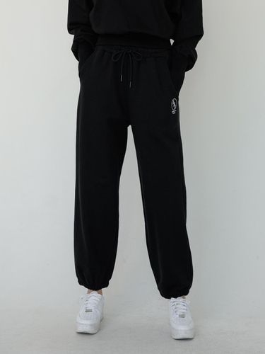 Signature Embroidery Sweat Jogger Pants - Awesomestudio - Modalova