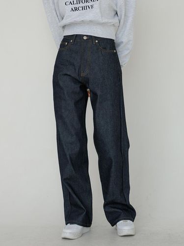 ECO FRIENDLY] Wide Denim Pants - Awesomestudio - Modalova