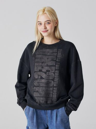 Pigment Smudge Sweat Shirt Charcoal - Awesomestudio - Modalova