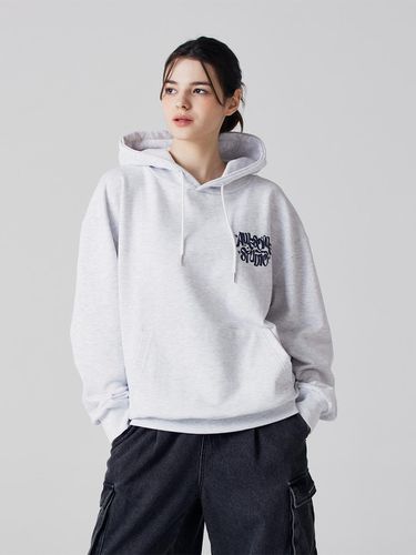 Graffiti Oversized-Fit Hooded Sweat - Awesomestudio - Modalova