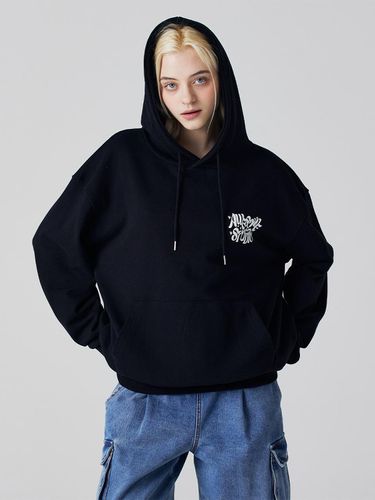 Graffiti Oversized-Fit Hooded Sweat - Awesomestudio - Modalova