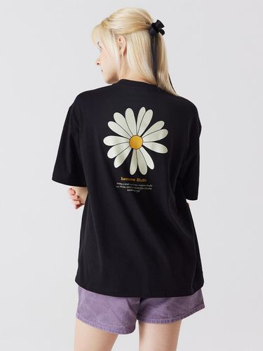 Daisy printed oversized-fit short-sleeved T-shirt - Awesomestudio - Modalova