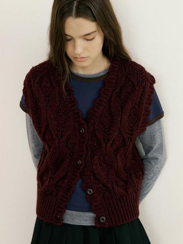 Wool] alps knit vest 231 - VERBE - Modalova