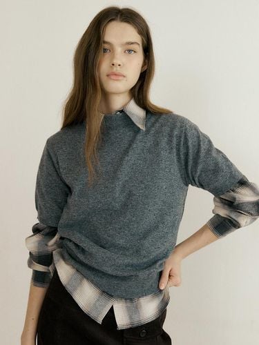 Cashmere] half neck knit 227 (gray) - VERBE - Modalova