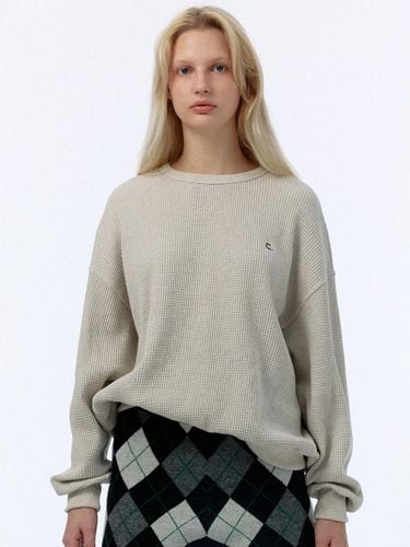 Textured Sweatshirt (Light Grey) - CLOVE - Modalova