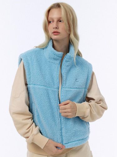 Sherpa Fleece Vest (Sky Blue) - CLOVE - Modalova