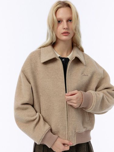 FW ] Trucker Jacket (Oatmeal) - CLOVE - Modalova