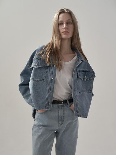 Annes denim jacket - MOMET - Modalova