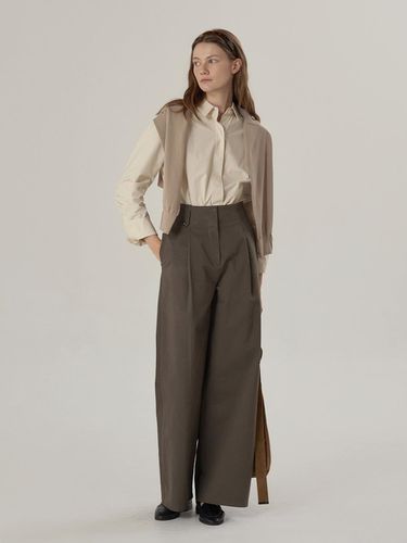 Breeze cotton wide pants - MOMET - Modalova