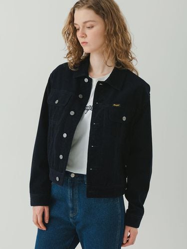 Corduroy Jacket Navy - Wrangler - Modalova