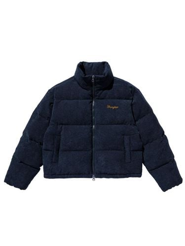 Corduroy Puffer - Down Jumper Navy - Wrangler - Modalova