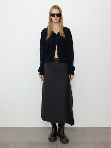 CLAYTON DRAPED SKIRT (ANTHRACITE) - LEHA - Modalova