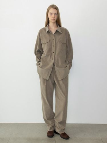 ALICE COTTON BLEND CORDUROY PANTS () - LEHA - Modalova