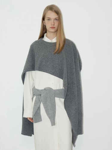 ARCHER WOOL CASHMERE CAPE - LEHA - Modalova