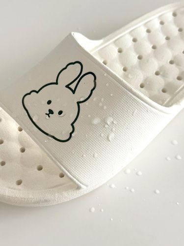 Happy fur draining PVC bathroom shoes - DECOVIEW - Modalova