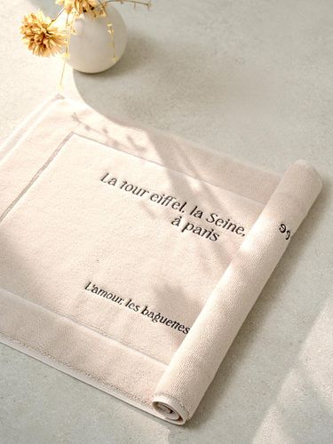 Hotel-style simple letter embroidery towel foot - DECOVIEW - Modalova