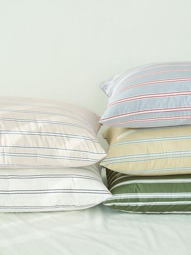 Pure Stripe M2 Allergy Care Pillow Cover - DECOVIEW - Modalova