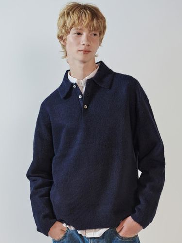 HIS] Polo Collar Knitwear HZSW4F802N2 - HIS HAZZYS - Modalova