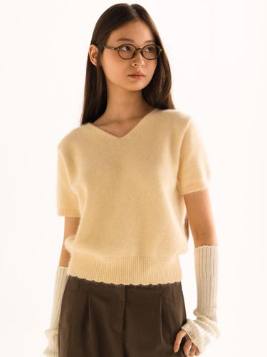 A warm soft wool knit - cream - lienlier - Modalova