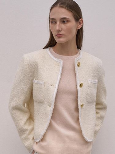 Wool Tweed Jacket_2 Color - ELLIOTI - Modalova