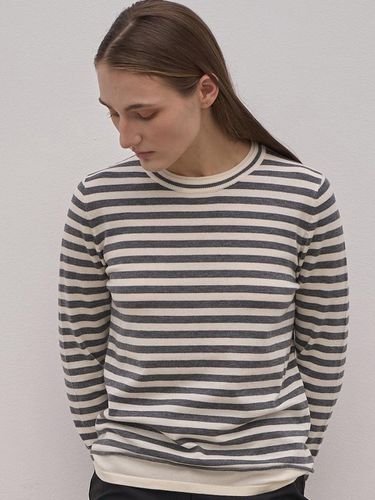 Stripe Knit Ts_2 Color - ELLIOTI - Modalova