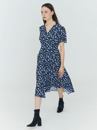 Floral 2-way Dress [Navy] - Majo Factory - Modalova